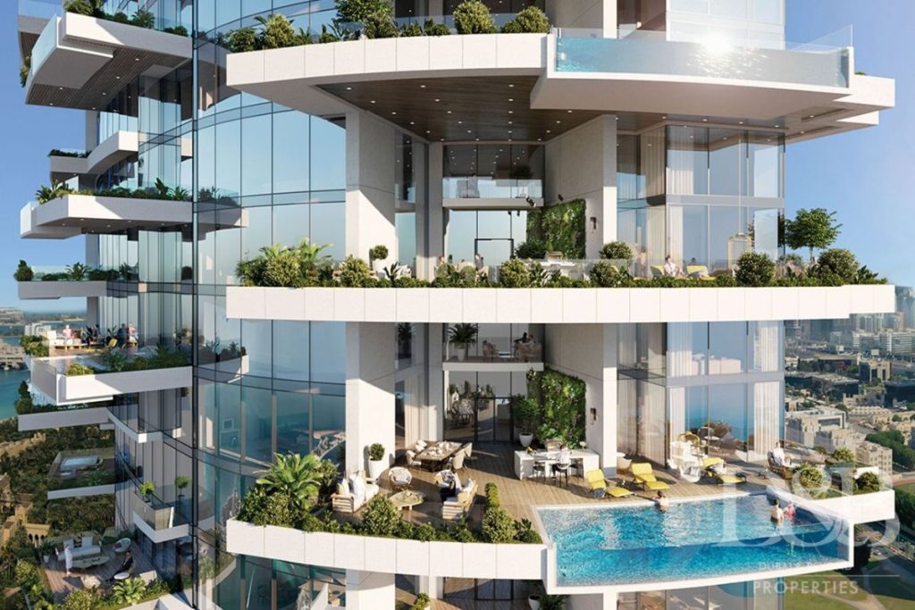 Modern apartments in Dubai representing how to invest in Dubai real estate securely